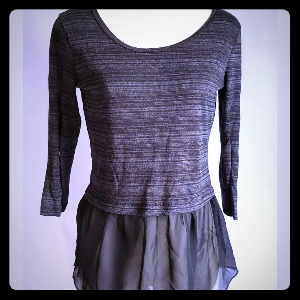 Bobby Brooks Womens black Long Sleeve Shirt